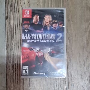 Nintendo Switch Street Outlaws 2 Racing Game - Red and Black